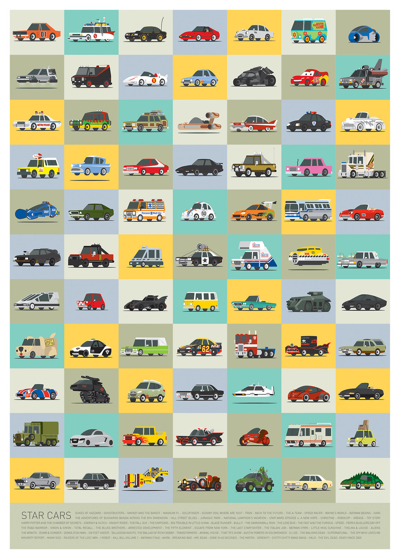 Illustration for article titled How many of these famous movie and TV cars can you recognize?